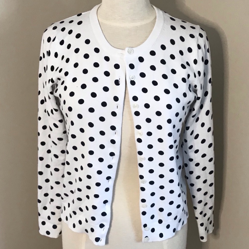 Polka Dot Cardigan